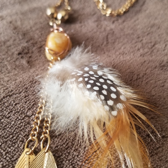 Quartz wire wrapped necklace - Picture 2 of 4